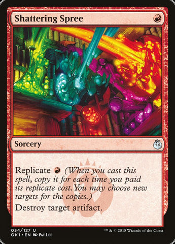 Shattering Spree [Guilds of Ravnica Guild Kit]