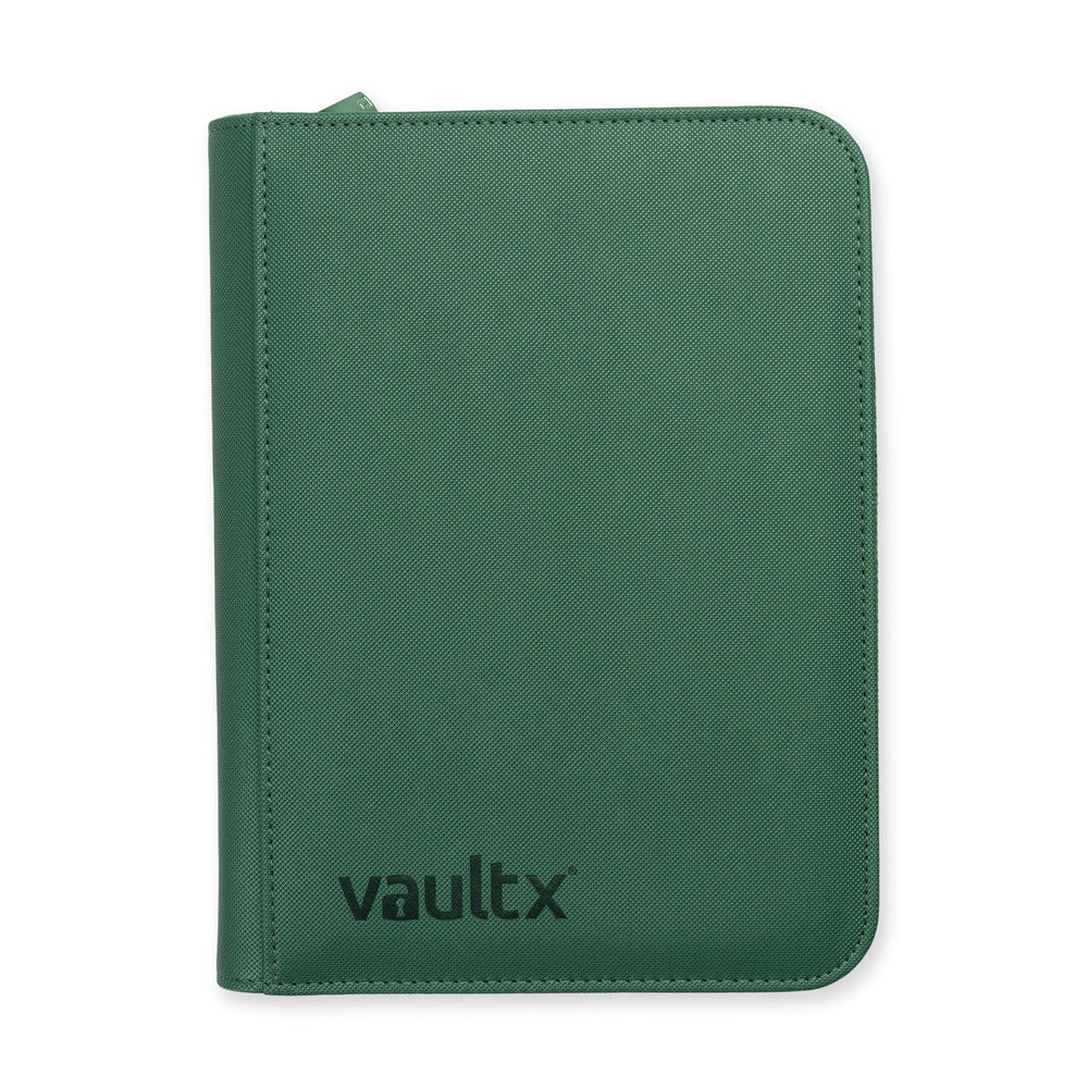 Vault X - 4 -Pocket eXo-Tec® Zip Binder - Metallic Green