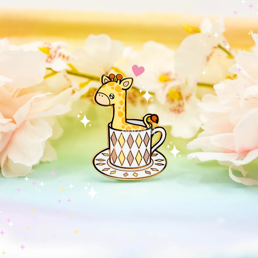 Giraffe in a cup - Pin by Poroful