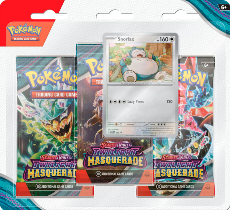 Pokemon TCG - Scarlet & Violet 6 Twilight Masquerade - Triple Blister Pokemon TCG - Scarlet & Violet 6 Twilight Masquerade - Triple Blister