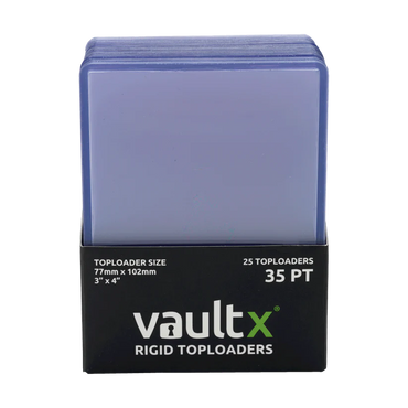 VaultX - Rigid Toploaders 35pt (25 Pack)
