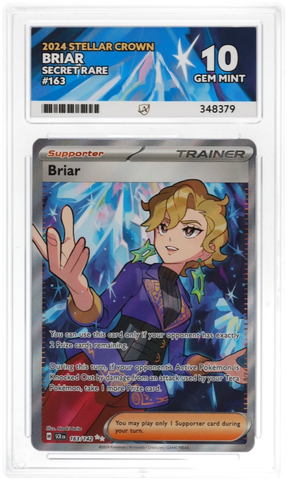 Briar - 163/142 - Stellar Crown - ACE Graded Card 10 - #348379