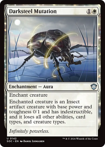 Darksteel Mutation [Secrets of Strixhaven Commander]