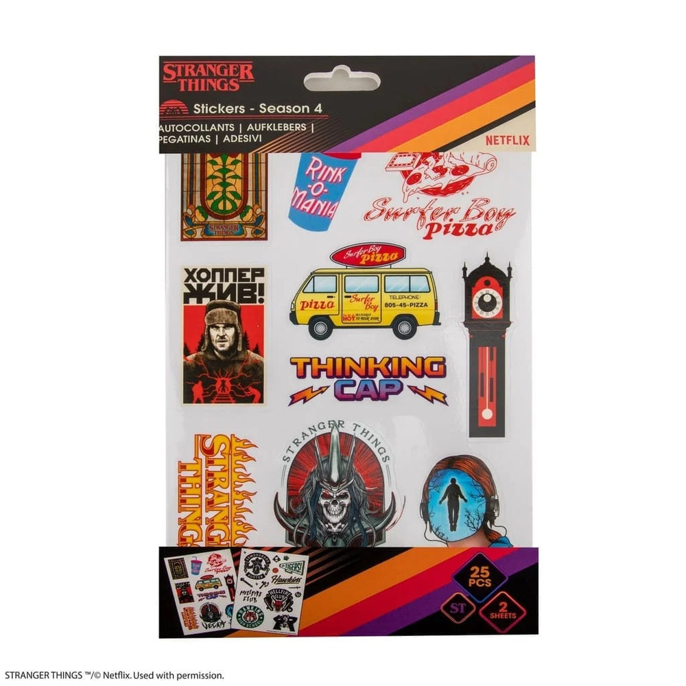Stranger Things - Sticker set of 2 season 4