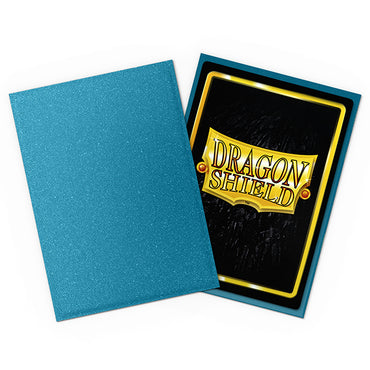 Dragon Shield - Matte Sparkles Standard Size Sleeves 100pk - Amazonite ** Releases 27/03/2026 **