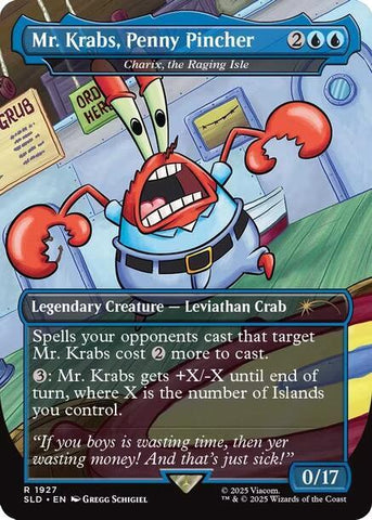 Mr. Krabs, Penny Pincher - Charix, the Raging Isle [Secret Lair Drop Series]