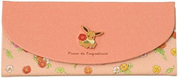 Pokemon Center Original Eyeglasses Case Eevee Fleur de Coquelicot