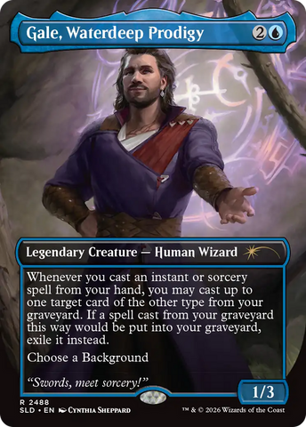 Gale, Waterdeep Prodigy [Secret Lair Drop Series]