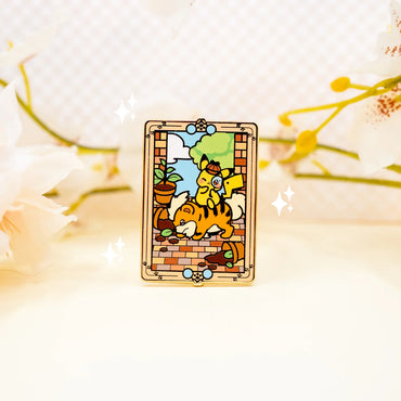 Detective Pika - Jumbo Pin by Poroful