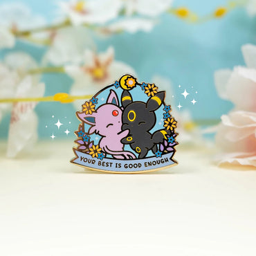 Umbreon & Espeon - Your Best Is Good Enough - Pin by Poroful