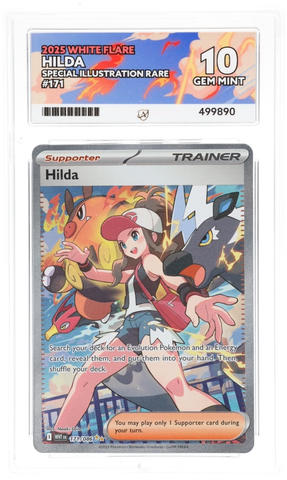 Hilda - 171/086 - White Flare - ACE Graded Card 10 - #499890