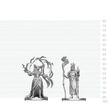 Nolzer's Marvolous Miniatures: Human Druid & Elf Sorcerer ** RELEASES 26/08/2026 **