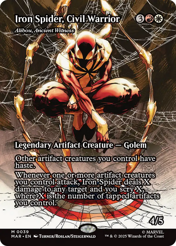 Iron Spider, Civil Warrior - Alibou, Ancient Witness [Marvel Universe: Eternal-Legal]