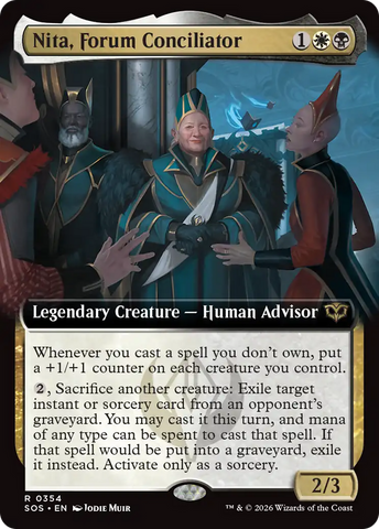 Nita, Forum Conciliator (Extended Art) [Secrets of Strixhaven]