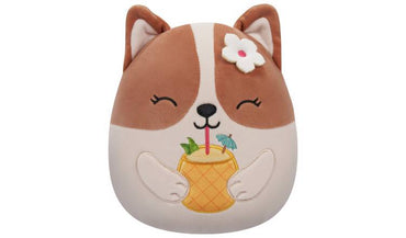 Squishmallows 7.5 Plush - Regina the Brown Corgi