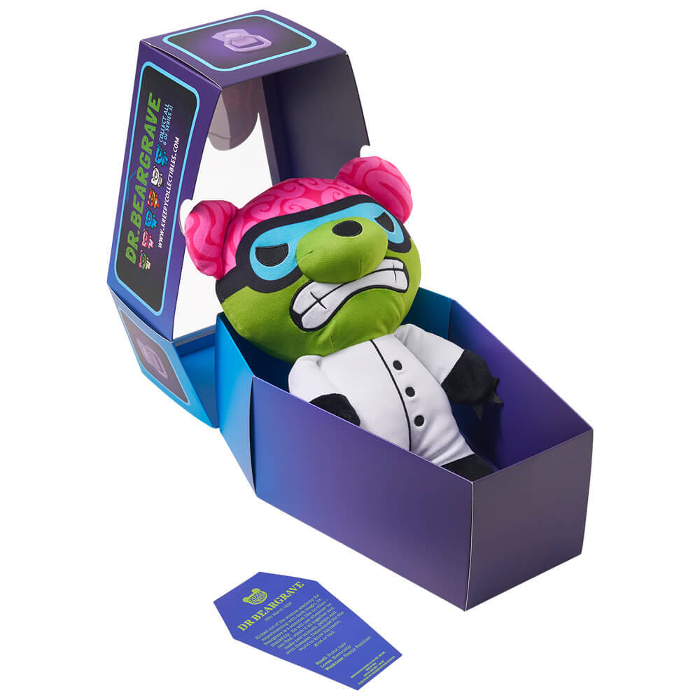 Deddy Bears 30cm Large Coffin - Series 3 - Dr. Beargrave