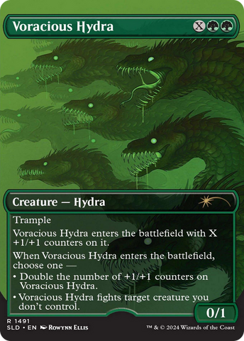 Voracious Hydra (Rainbow Foil) [Secret Lair Drop Series]