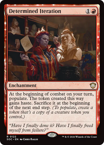 Determined Iteration [Secrets of Strixhaven Commander]