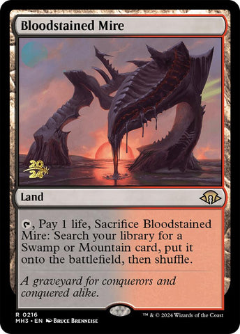 Bloodstained Mire [Modern Horizons 3 Prerelese Promos]