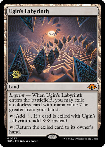 Ugin's Labyrinth [Modern Horizons 3 Prerelese Promos]