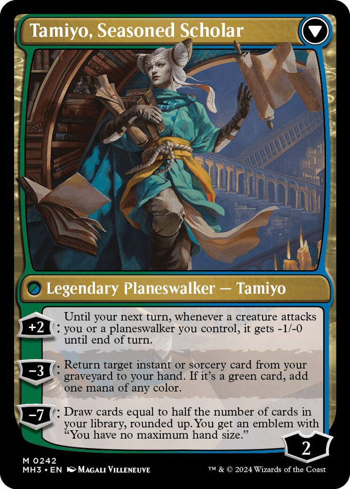 Tamiyo, Inquisitive Student [Modern Horizons 3 Prerelease Promos]