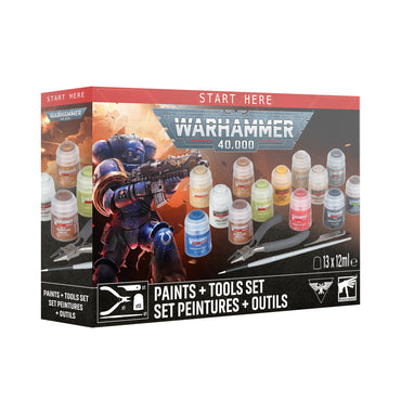 WARHAMMER 40000: PAINTS + TOOLS ** RELEASES 25/07/2025 **