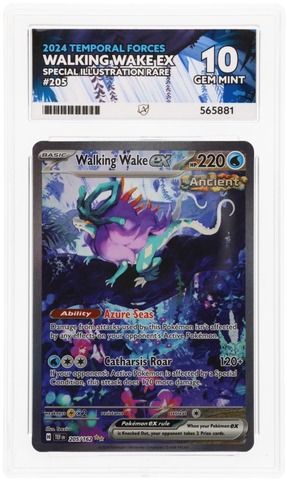 Walking Wake - 205/162 - Temporal Forces - ACE Graded Card 10 - #565881
