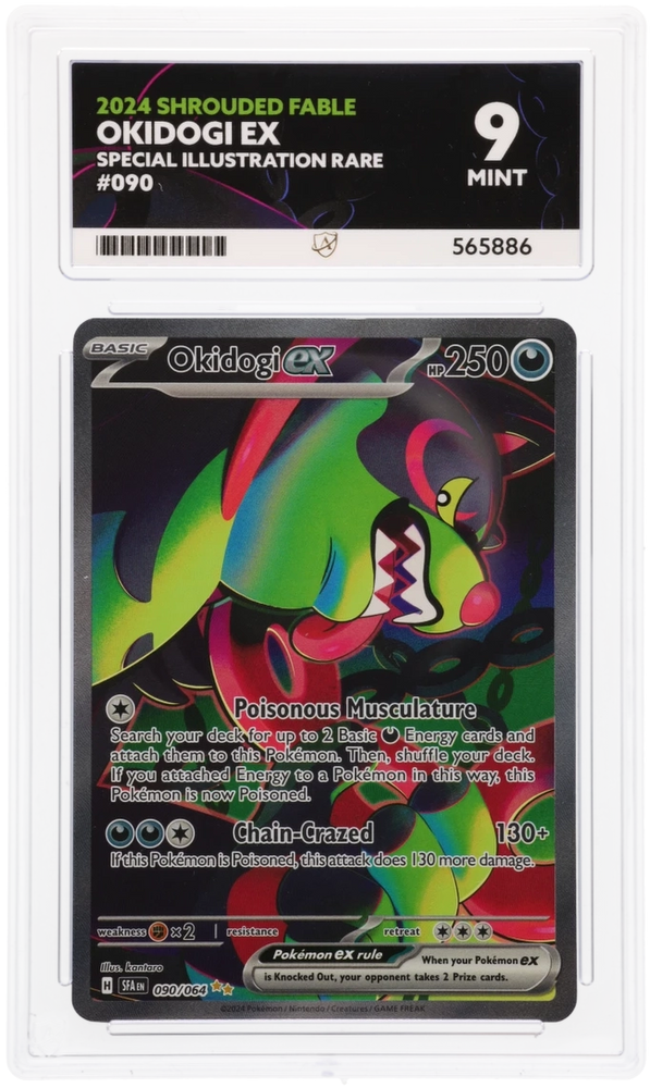 Okidogi ex - 090/064 - Shrouded Fable - Ace Graded Card 9 - #565886