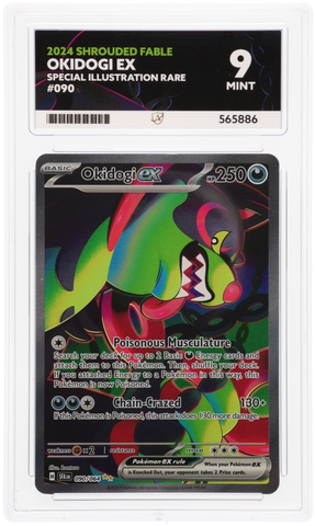 Okidogi ex - 090/064 - Shrouded Fable - Ace Graded Card 9 - #565886