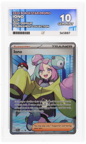 Iono - SVP124 - Black Star Promo - ACE Graded Card 10 - #565887