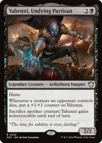 Yahenni, Undying Partisan [Secrets of Strixhaven Commander]
