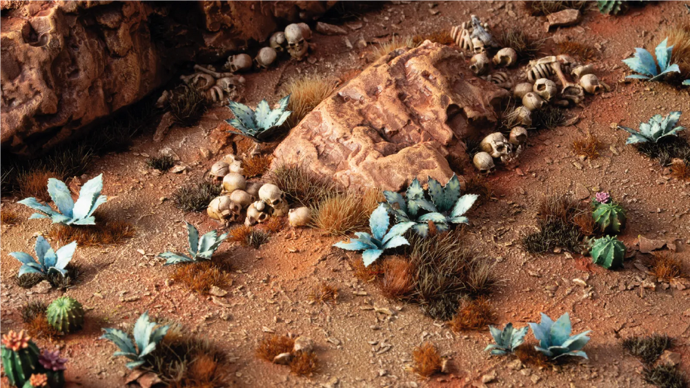 GAMER'S GRASS LASER CUT PLANTS - BLUE AGAVE