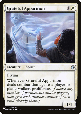 Grateful Apparition [The List Reprints]