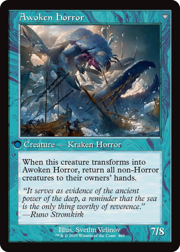 Thing in the Ice // Awoken Horror (Retro Frame) [Innistrad Remastered]