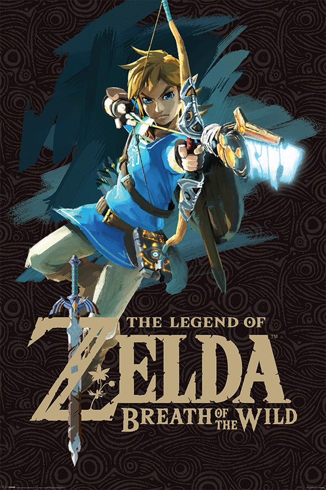 Maxi Poster - The Legend Of Zelda - Breath Of The Wild (Game Cover)