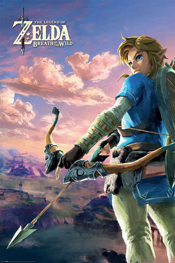Maxi Poster - The Legend Of Zelda - Breath Of The Wild (Hyrule Landscape)