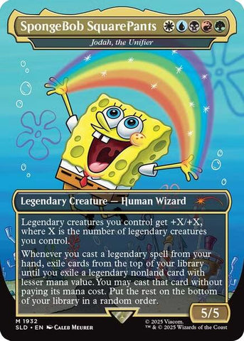 SpongeBob SquarePants - Jodah, the Unifier [Secret Lair Drop Series]