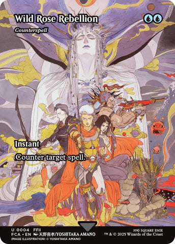 Wild Rose Rebellion - Counterspell (Showcase) [FINAL FANTASY : Through the Ages]