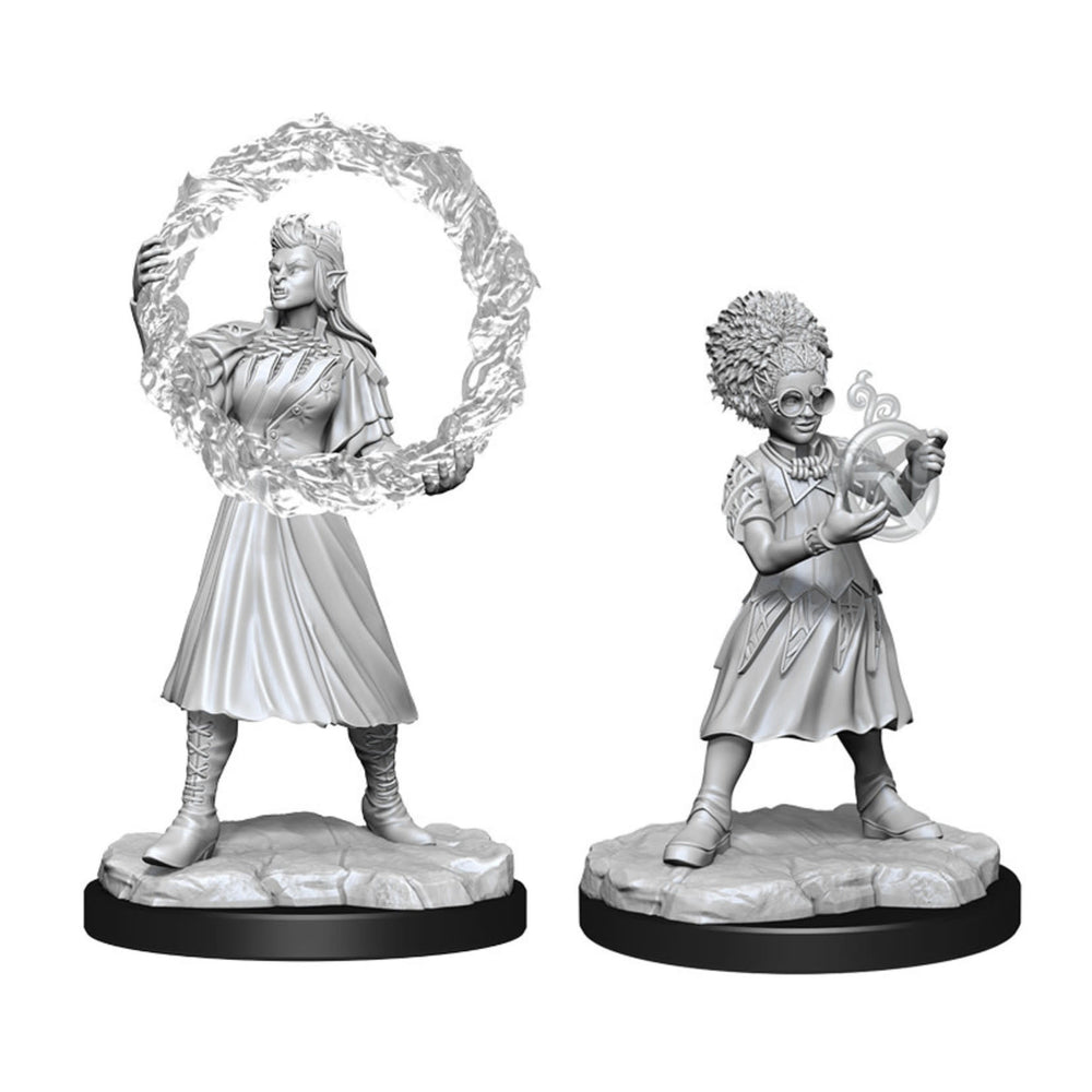 Unpainted Magic Miniatures - Rootha & Zimone