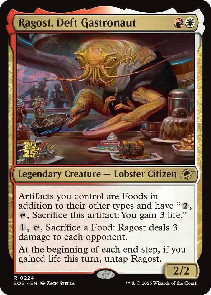 Ragost, Deft Gastronaut [Edge of Eternities Prerelease Promos]