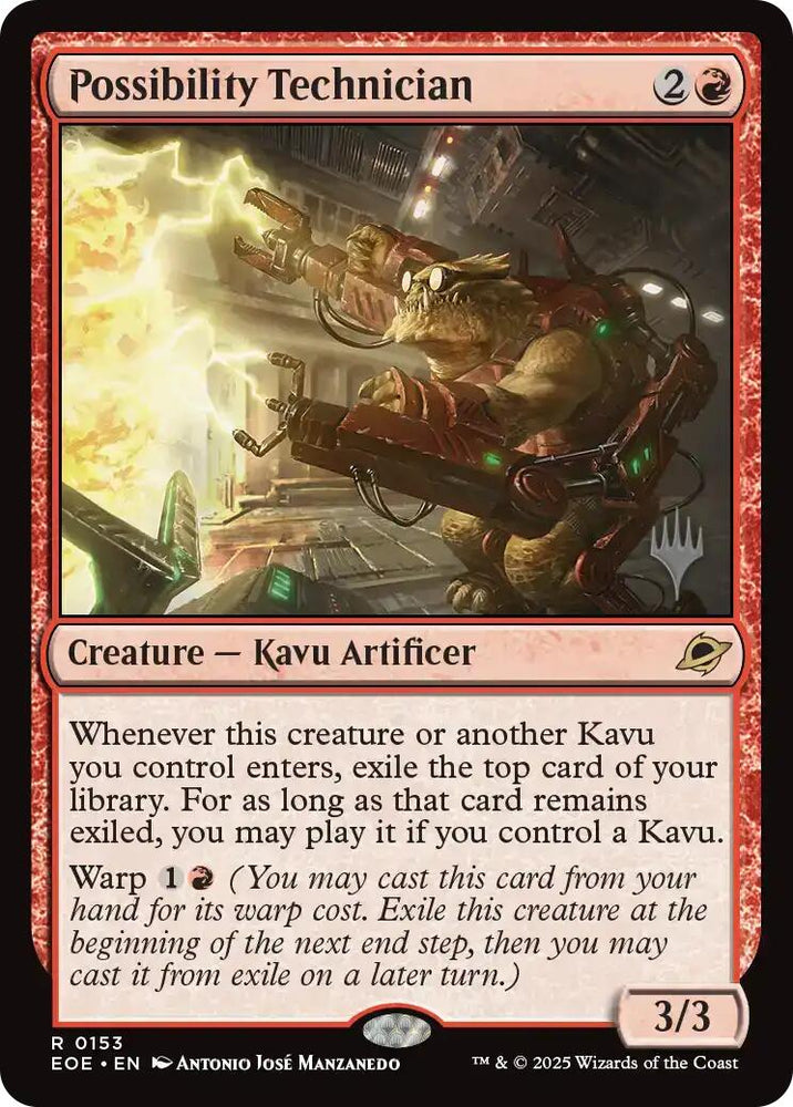 Possibility Technician (Promo Pack) [Edge of Eternities Promo Pack]