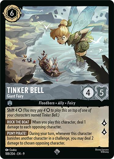 Tinker Bell - Giant Fairy (188/204) [Fabled]
