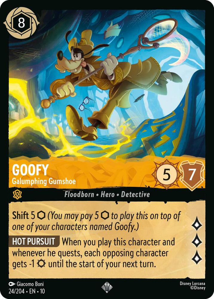 Goofy - Galumphing Gumshoe (24/204) [Whispers in the Well]