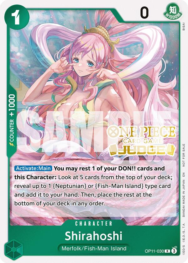 Shirahoshi (Judge Pack Vol. 7) [One Piece Promotion Cards]