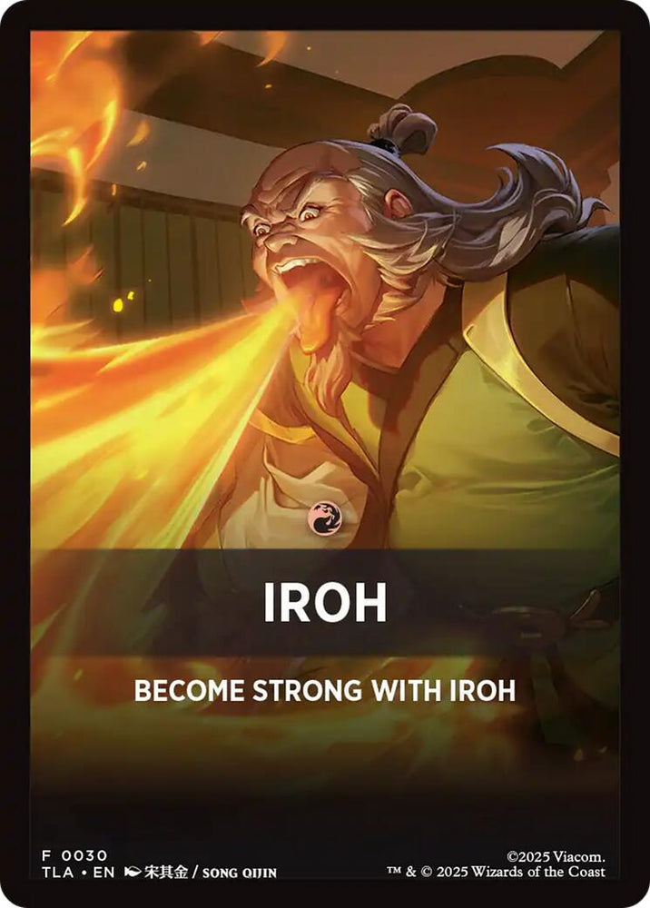 Iroh Theme Card [Avatar: The Last Airbender Tokens]