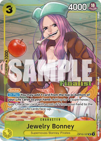 Jewelry Bonney (CS 25-26 Finalist Card Set 2) [One Piece Promotion Cards]