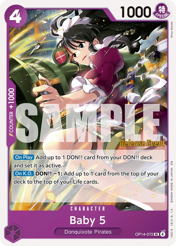 Baby 5 [The Azure Sea's Seven Release Event Cards]