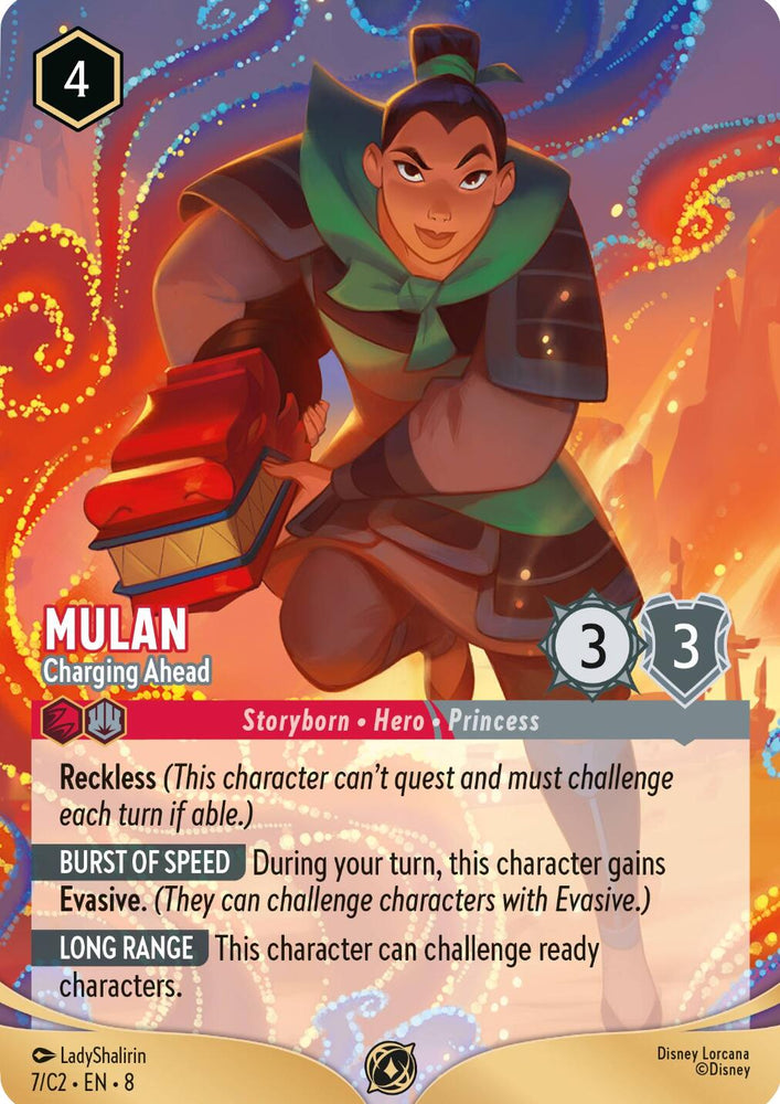 Mulan - Charging Ahead (7) [Promo Cards]
