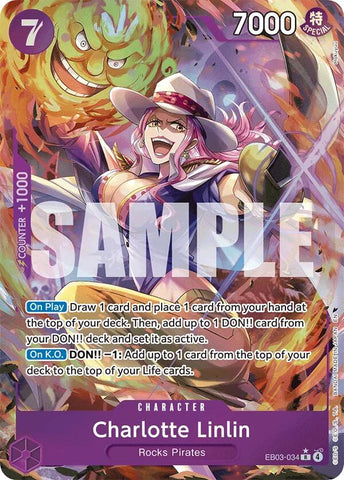 Charlotte Linlin (Alternate Art) [Starter Deck: Film Edition]