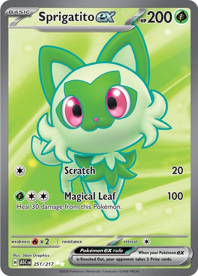 Sprigatito ex (251/217) [Mega Evolution: Ascended Heroes]